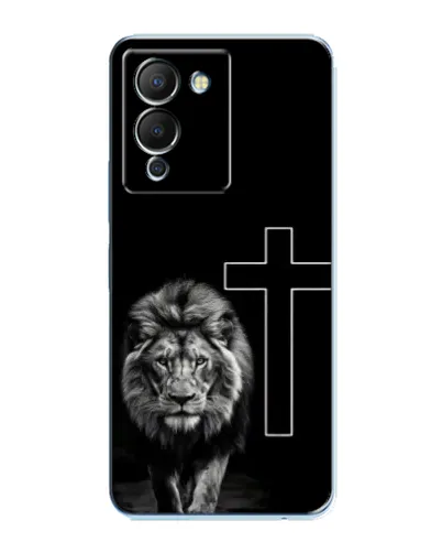 Чохол для Infinix Note 12 (G96) з картинкою «Лев та Хрест» Чохол для Infinix Note 12 (G96) з картинкою «Лев та Хрест»