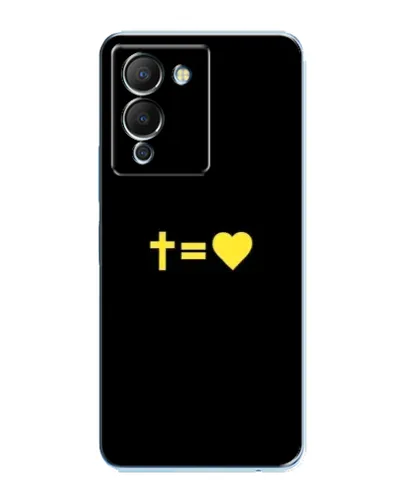 Чохол для Infinix Note 12 (G96) з картинкою «Серце та Хрест» Чохол для Infinix Note 12 (G96) з картинкою «Серце та Хрест»
