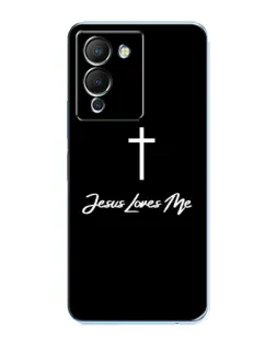 Чохол для Infinix Note 12 (G96) з картинкою «Ісус любить тебе»