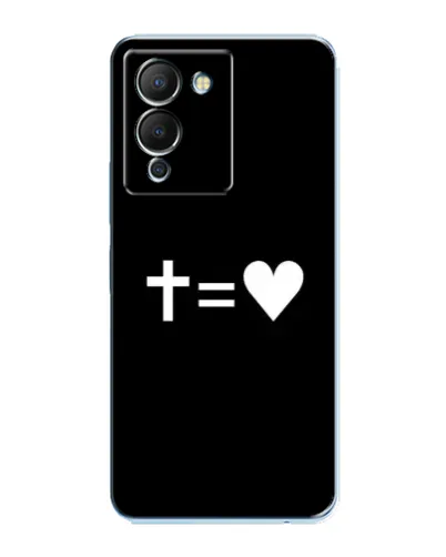Чохол для Infinix Note 12 (G96) з картинкою «Хрест та Серце» Чохол для Infinix Note 12 (G96) з картинкою «Хрест та Серце»
