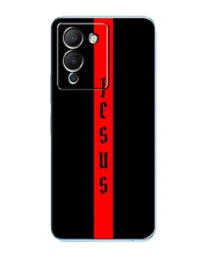 Чохол для Infinix Note 12 (G96) з картинкою «Червона лінія віри» Чохол для Infinix Note 12 (G96) з картинкою «Червона лінія віри»
