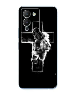 Чохол для Infinix Note 12 (G96) з картинкою «Сяючий хрест Jesus»
