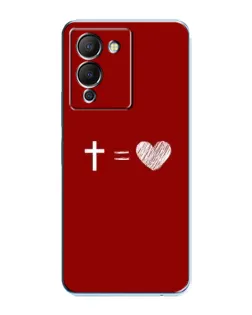 Чохол для Infinix Note 12 (G96) з картинкою «Рівняння любові»