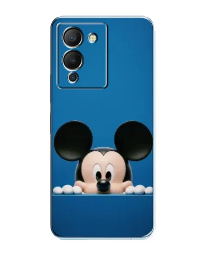Чехол для Infinix Note 12 (G96) с картинкой «Микки выглядывает»