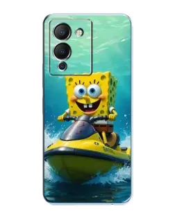 Чехол для Infinix Note 12 (G96) с картинкой «Спанч Боб на гидроцикле» Чехол для Infinix Note 12 (G96) с картинкой «Спанч Боб на гидроцикле»