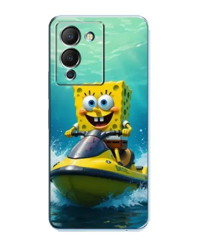 Чехол для Infinix Note 12 (G96) с картинкой «Спанч Боб на гидроцикле» Чехол для Infinix Note 12 (G96) с картинкой «Спанч Боб на гидроцикле»
