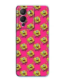 Чехол для Infinix Note 12 (G96) с картинкой «Розовый паттерн»