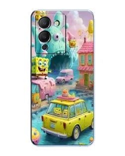 Чехол для Infinix Note 12 (G96) с картинкой «Монстр-трак приключения»