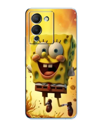 Чехол для Infinix Note 12 (G96) с картинкой «Губка Боб прыгает» Чехол для Infinix Note 12 (G96) с картинкой «Губка Боб прыгает»
