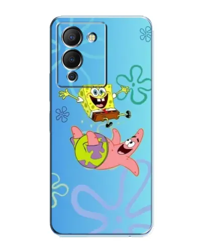 Чехол для Infinix Note 12 (G96) с картинкой «Спанч Боб и Патрик» Чехол для Infinix Note 12 (G96) с картинкой «Спанч Боб и Патрик»
