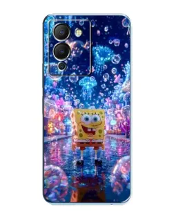 Чехол для Infinix Note 12 (G96) с картинкой «Неоновый океан»