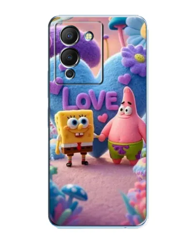 Чехол для Infinix Note 12 (G96) с картинкой «Губка Боб Патрик» Чехол для Infinix Note 12 (G96) с картинкой «Губка Боб Патрик»