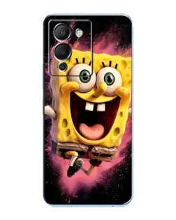 Чехол для Infinix Note 12 (G96) с картинкой «Взрывной Спанч Боб»
