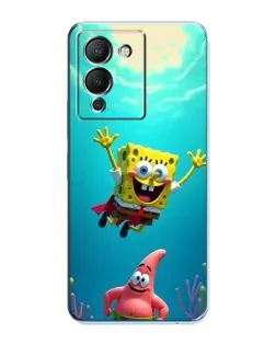Чохол для Infinix Note 12 (G96) з картинкою «Спанч Боб під водою»