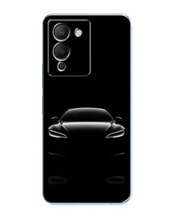 Чехол для Infinix Note 12 (G96) с картинкой «Силуэт Tesla Night» Чехол для Infinix Note 12 (G96) с картинкой «Силуэт Tesla Night»