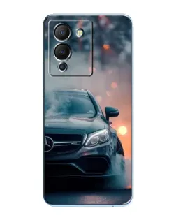 Чехол для Infinix Note 12 (G96) с картинкой «Mercedes — ночной город» Чехол для Infinix Note 12 (G96) с картинкой «Mercedes — ночной город»