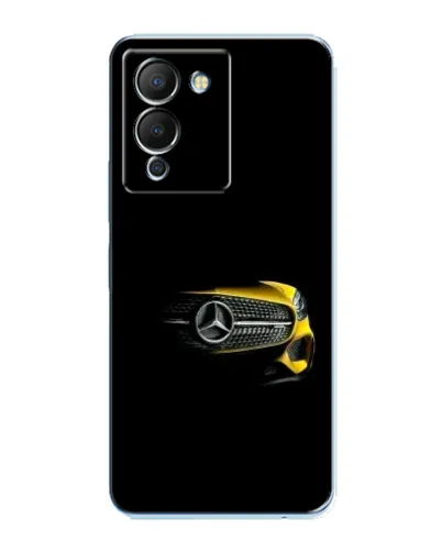 Чехол для Infinix Note 12 (G96) с картинкой «Mercedes — ретро стиль»