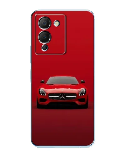 Чехол для Infinix Note 12 (G96) с картинкой «Красный Mercedes AMG»