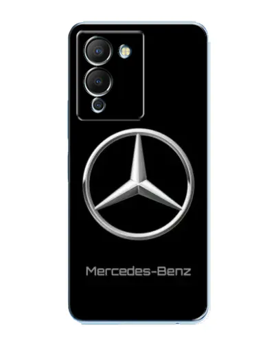 Чехол для Infinix Note 12 (G96) с картинкой «Mercedes Silver Logo»