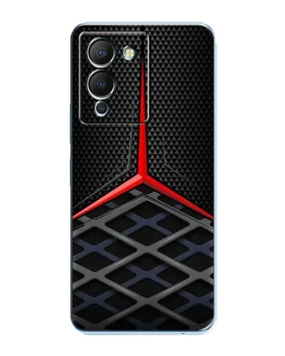 Чехол для Infinix Note 12 (G96) с картинкой «Mercedes Carbon Grid»