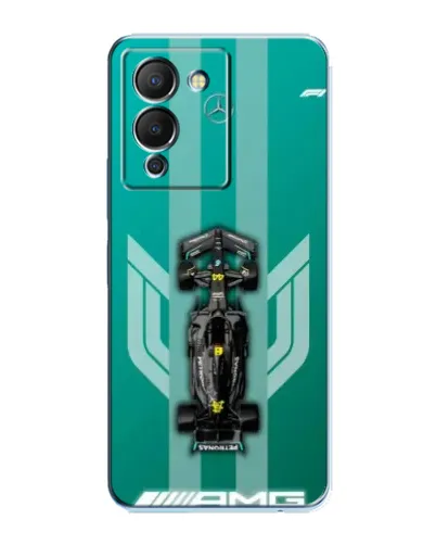 Чехол для Infinix Note 12 (G96) с картинкой «Mercedes AMG Petronas»