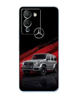 Чехол для Infinix Note 12 (G96) с картинкой «Mercedes G-Class красный»