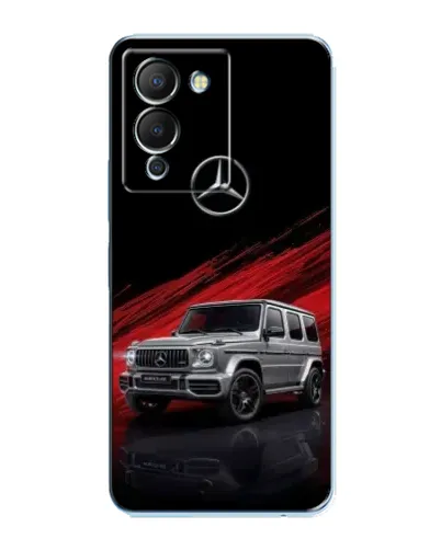 Чехол для Infinix Note 12 (G96) с картинкой «Mercedes G-Class красный»