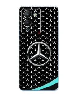 Чехол для Infinix Note 12 (G96) с картинкой «Mercedes — бирюзовый акцент»