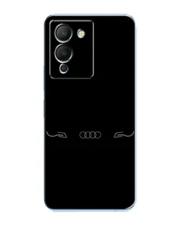 Чехол для Infinix Note 12 (G96) с картинкой «Audi — световой подпись» Чехол для Infinix Note 12 (G96) с картинкой «Audi — световой подпись»