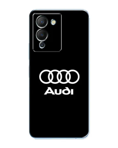 Чехол для Infinix Note 12 (G96) с картинкой «Классическое лого Audi»
