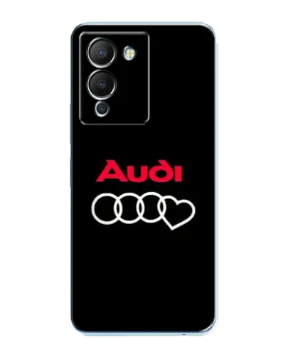 Чехол для Infinix Note 12 (G96) с картинкой «Логотип Audi Heart»