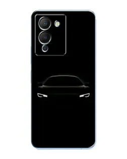 Чехол для Infinix Note 12 (G96) с картинкой «Взгляд Audi в темноте»