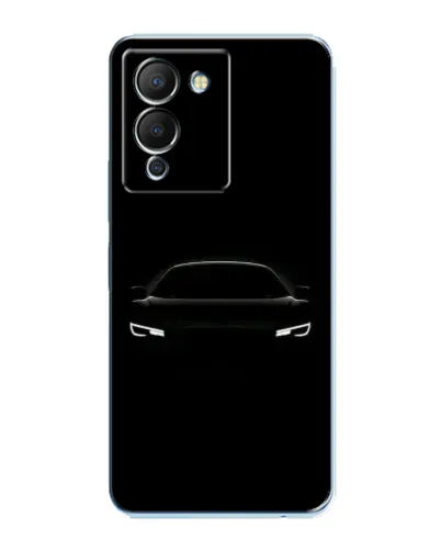 Чехол для Infinix Note 12 (G96) с картинкой «Взгляд Audi в темноте»