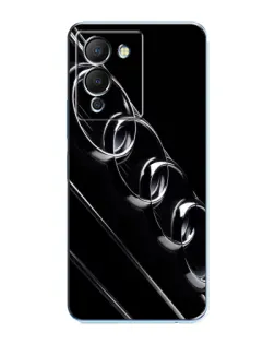 Чехол для Infinix Note 12 (G96) с картинкой «Audi — абстрактные кольца»