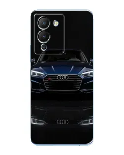 Чехол для Infinix Note 12 (G96) с картинкой «Audi — ночное отражение»