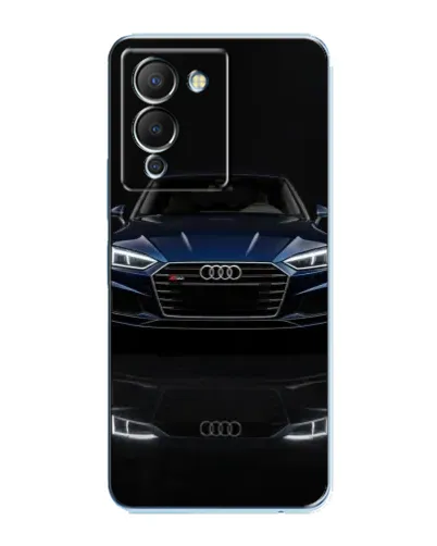 Чехол для Infinix Note 12 (G96) с картинкой «Audi — ночное отражение»