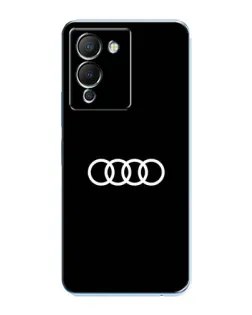 Чехол для Infinix Note 12 (G96) с картинкой «Audi White Logo»