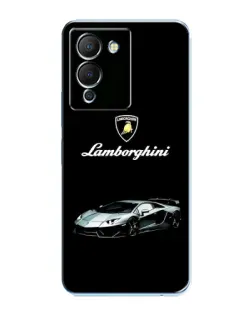 Чехол для Infinix Note 12 (G96) с картинкой «Логотип Lamborghini классика»