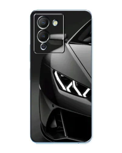 Чехол для Infinix Note 12 (G96) с картинкой «Lamborghini фары детализация»