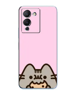 Чехол для Infinix Note 12 (G96) с картинкой «Pusheen и печенье» Чехол для Infinix Note 12 (G96) с картинкой «Pusheen и печенье»