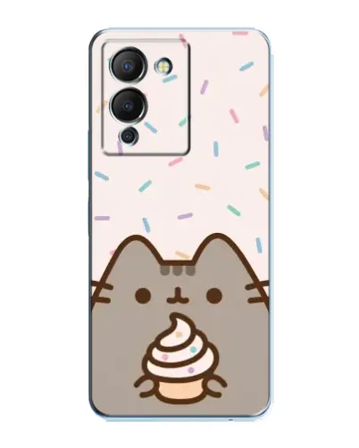 Чехол для Infinix Note 12 (G96) с картинкой «Пушин с кексом» Чехол для Infinix Note 12 (G96) с картинкой «Пушин с кексом»