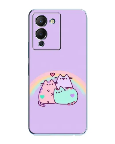 Чехол для Infinix Note 12 (G96) с картинкой «Радужные Пушины» Чехол для Infinix Note 12 (G96) с картинкой «Радужные Пушины»