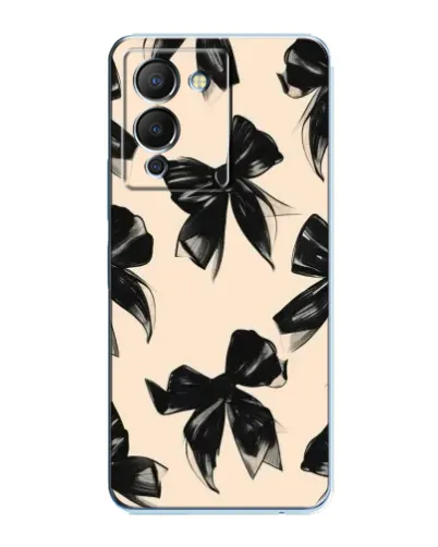 Чехол для Infinix Note 12 (G96) с картинкой «Паттерн черные банты» Чехол для Infinix Note 12 (G96) с картинкой «Паттерн черные банты»