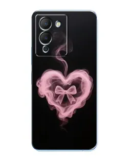 Чехол для Infinix Note 12 (G96) с картинкой «Дымчатое сердце»