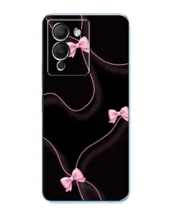 Чехол для Infinix Note 12 (G96) с картинкой «Розовые ленты»