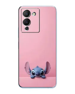 Чехол для Infinix Note 12 (G96) с картинкой «Stitch выглядывает»