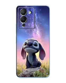 Чехол для Infinix Note 12 (G96) с картинкой «Стич на рассвете»