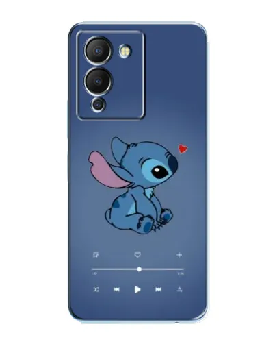 Чехол для Infinix Note 12 (G96) с картинкой «Музыкальный Stitch»