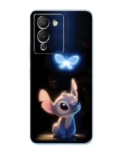 Чехол для Infinix Note 12 (G96) с картинкой «Сияющий Стич»