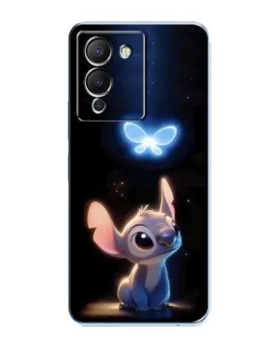 Чехол для Infinix Note 12 (G96) с картинкой «Сияющий Стич»